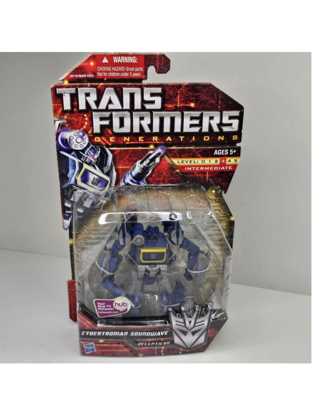 SEALED Transformers Generations Deluxe Class Cybertronian Soundwave NEW 2010
